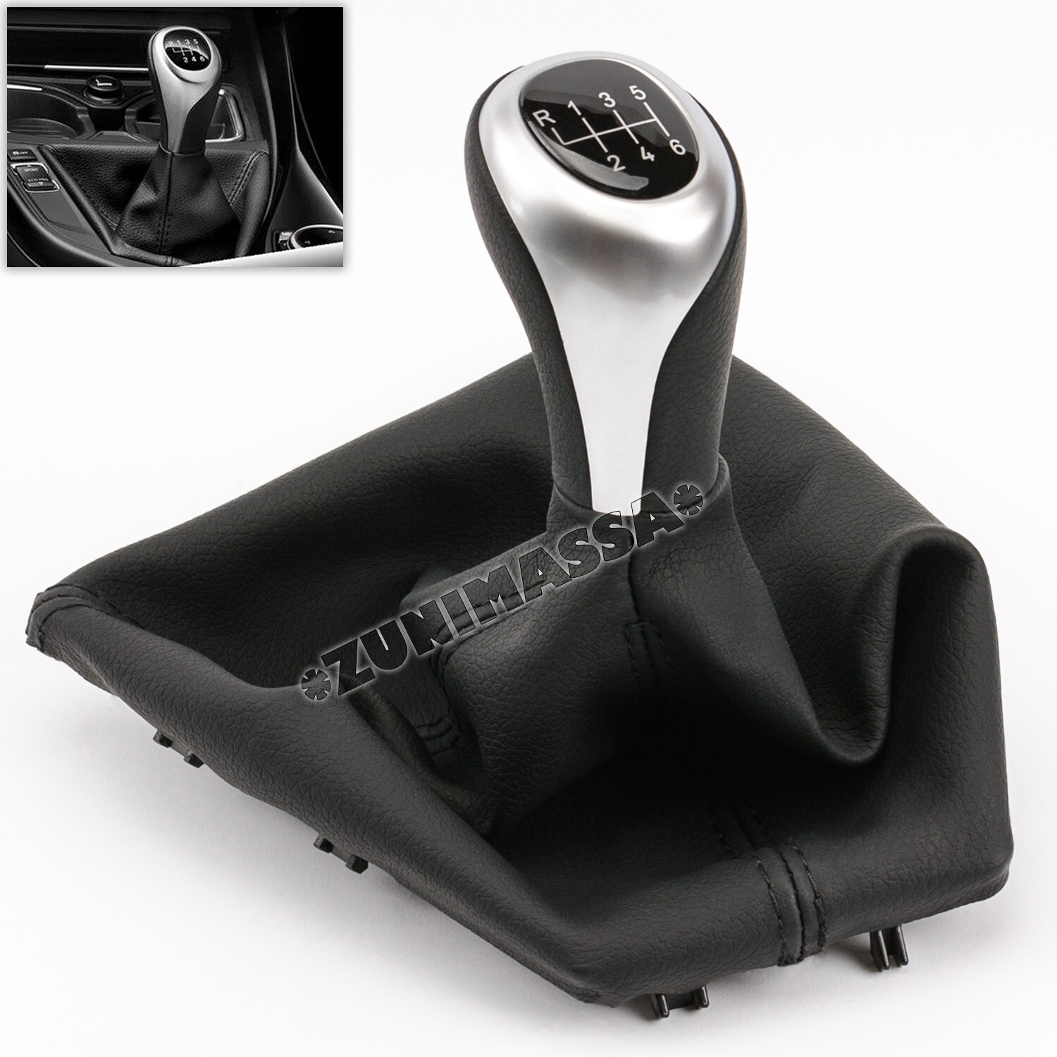 Pomo de levier de vitesse 6 vitesses pour BMW F30 F31 F32 - Rénovez votre intérieur usé