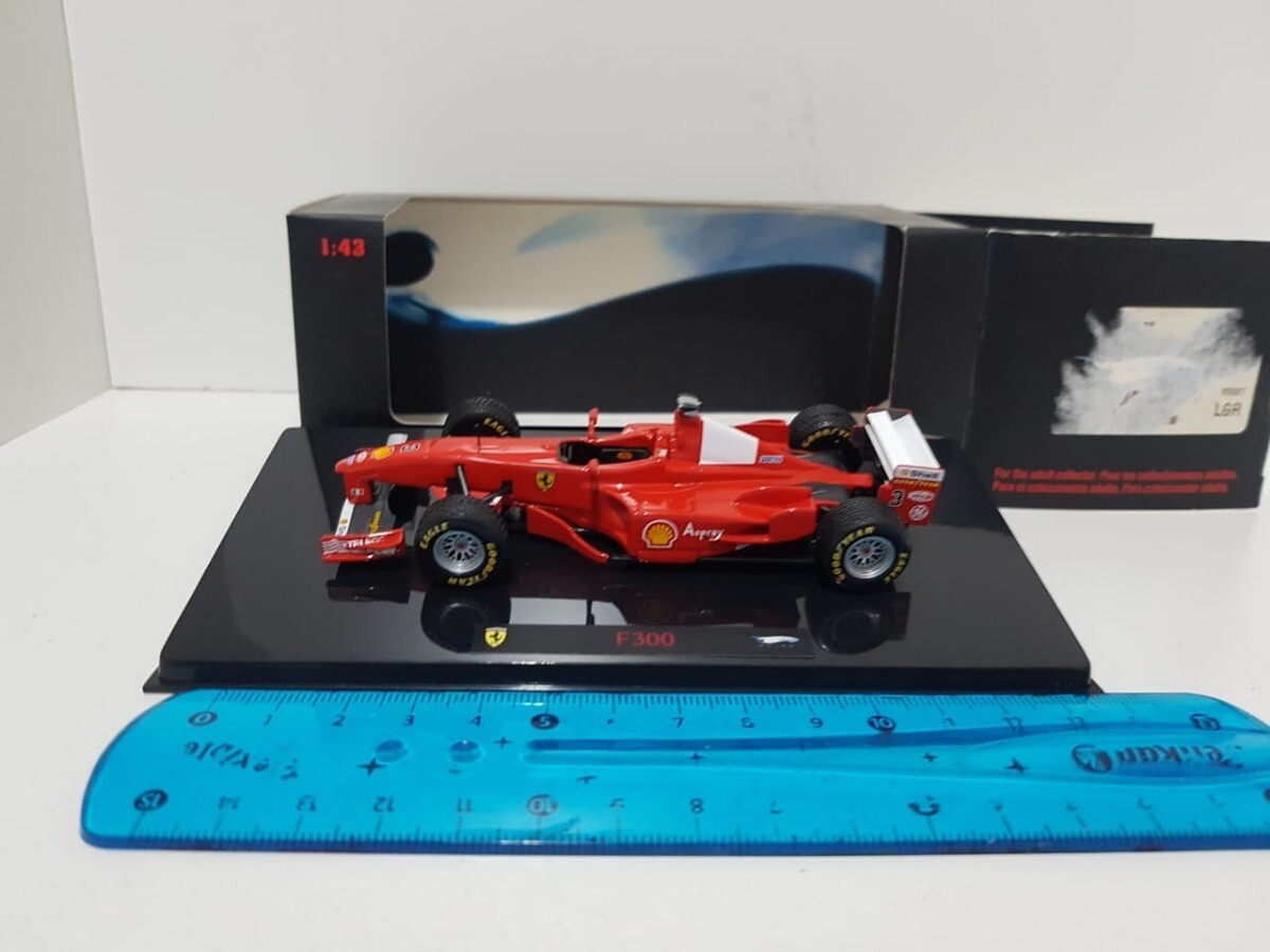 自動車 HOT WHEELS ELITE Ferrari F300 1/43 Ferrari F300 Schumacher 1/43 hot wheels elite | eBay