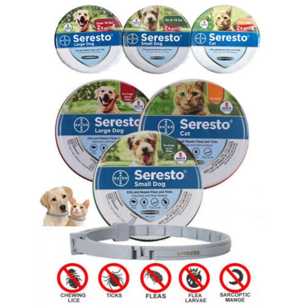 Seresto large best sale dog collar ebay
