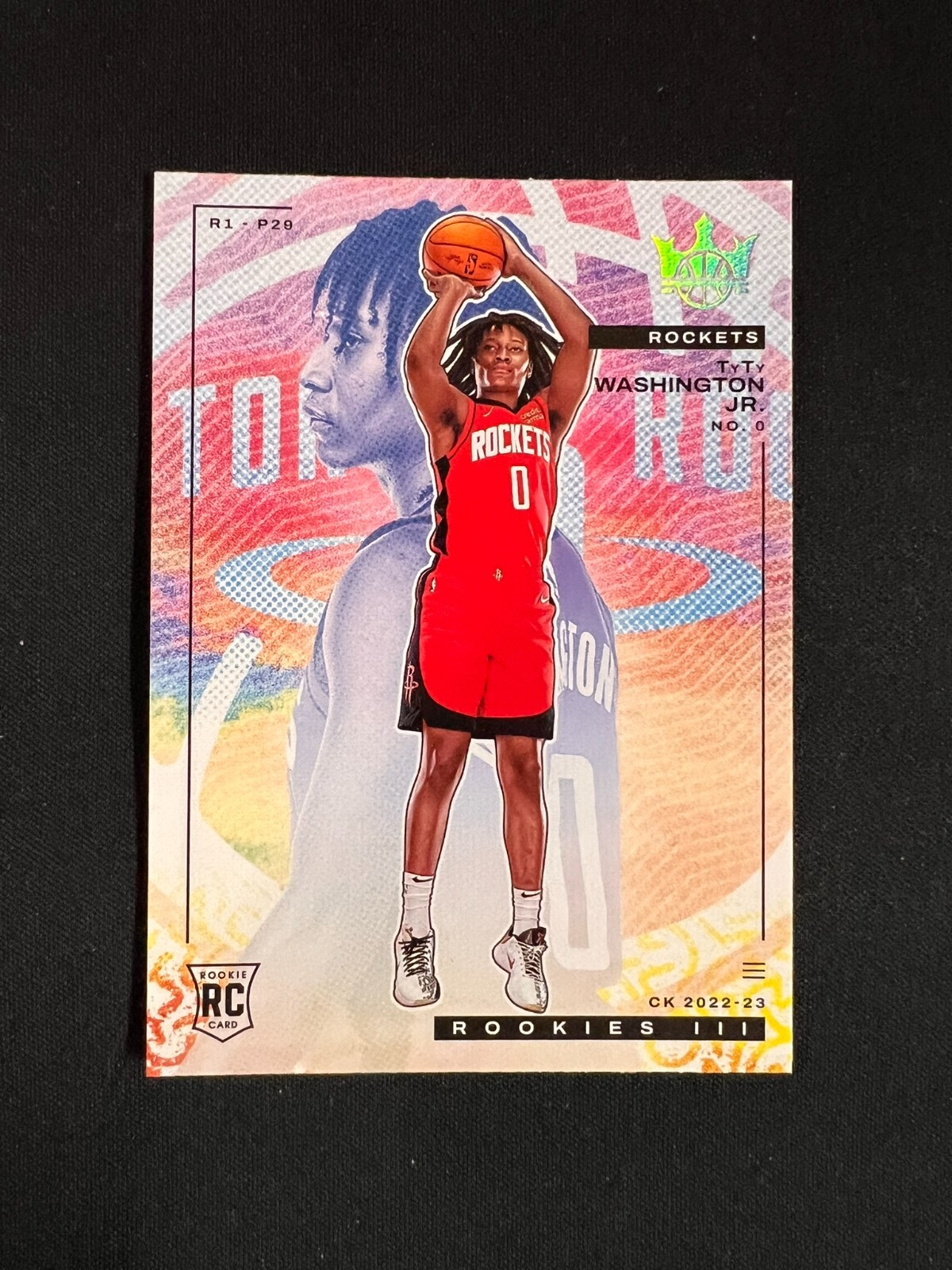 2022-23 Panini Court Kings - Rookies III #162 TyTy Washington Jr. (RC)