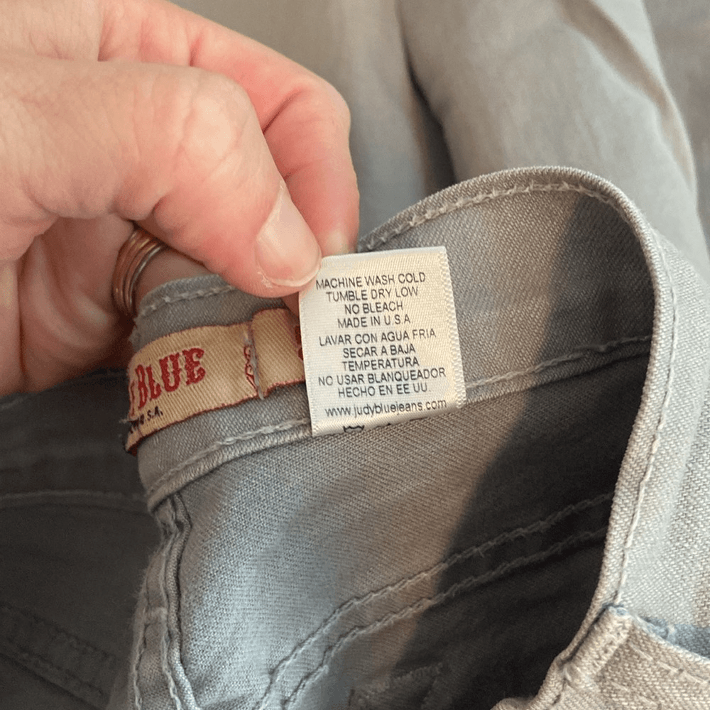 Judy Blue Light Gray Style 80119 Skinny Jeans Size 5 | eBay