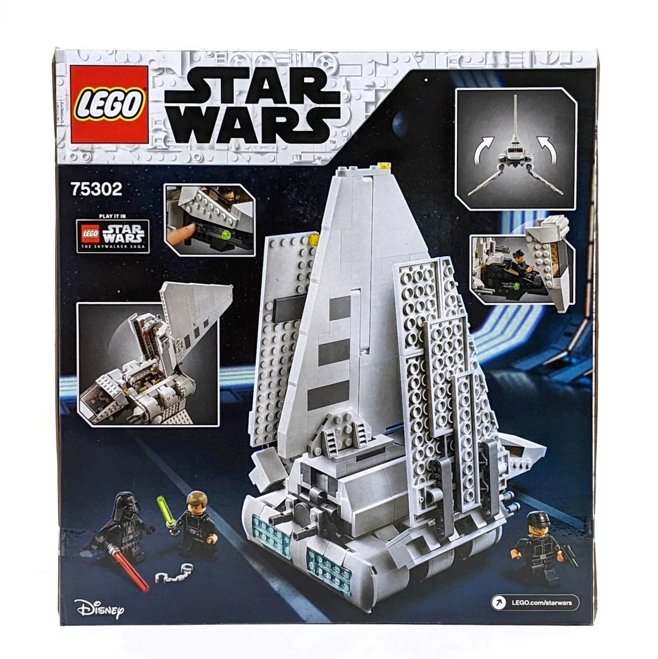 (Damaged Box) LEGO Star Wars 75302: Imperial Shuttle (Brand New / Sealed) - Image 3 of 3