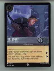 Kristoff - Official Ice Master 182/204 The First Chapter Cold Foil