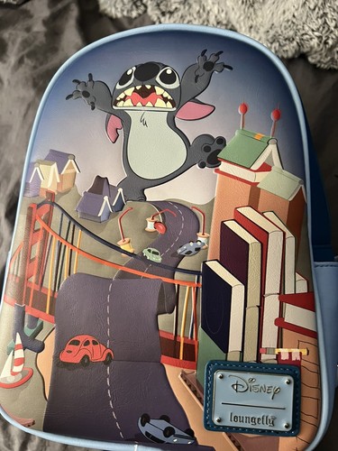 loungefly stitch backpack | eBay