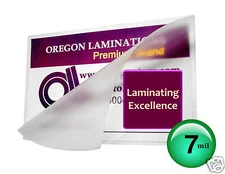 School ID Cards 7 Mil Hot Laminating Pouches 2-1/2 x 3-5/8 (100/pack) Clear