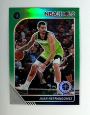 2019-20 Hoops Premium Stock #163 Juan Hernangomez Prizms Green