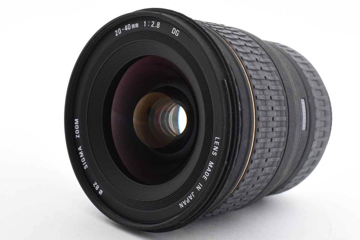 〓ソニー用〓シグマ 20-40mm F2.8D DG EX ASPHERICAL Sigma EX Aspherical DG DF 20-40mm f2.8 Interchangeable Lens Review