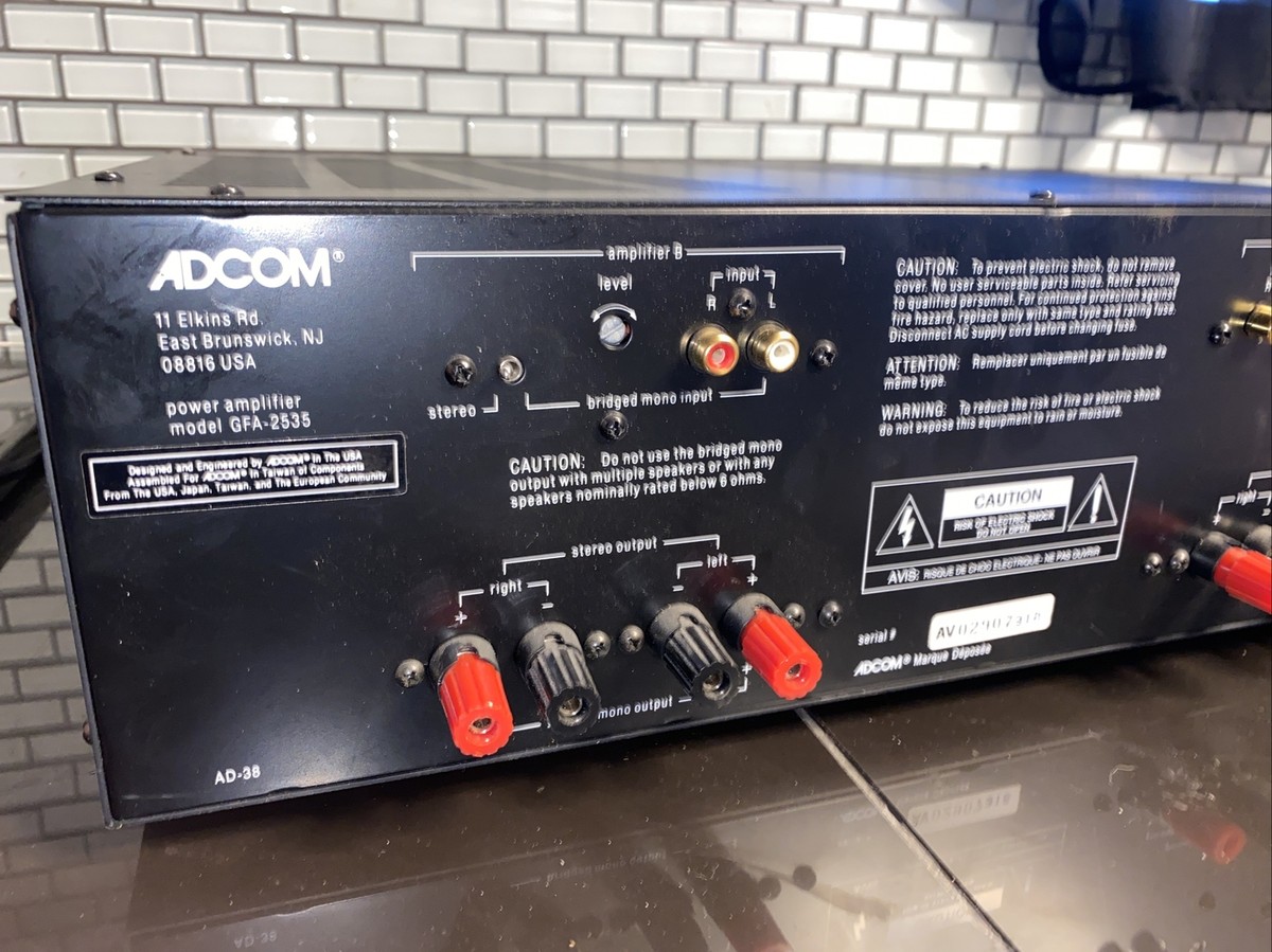 米国ADCOM GFA-2535 パワーアンプ