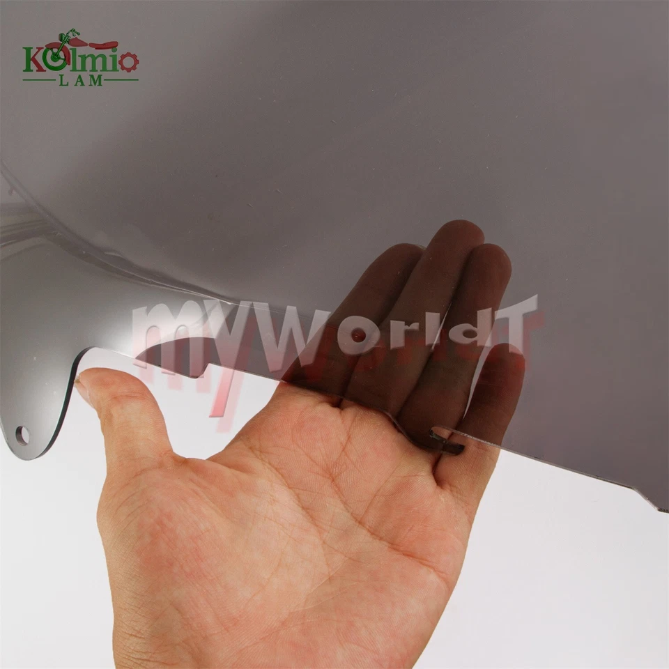 Motorcycle Windshield Windscreen Fit for Honda Interceptor VFR800 1998-2001 - Image 3 of 4