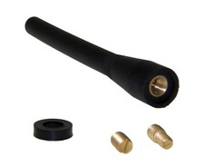 Premium 10cm Kurz Stab Antenne Schwarz für viele Fahrzeuge M5 M6 Auto Radio