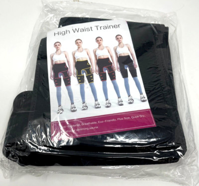 High Waist Trainer  Weight Loss Thigh Slimmer Workout Belt Size Large