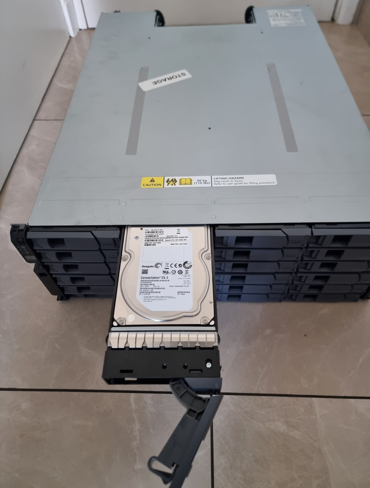 NetApp FAS2554 4U Dual Controller Filer SAN Storage Plus 24x 2TB X306A