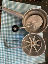 Pair of  Rare Vintage Foley Food Mill & Flour Sifter
