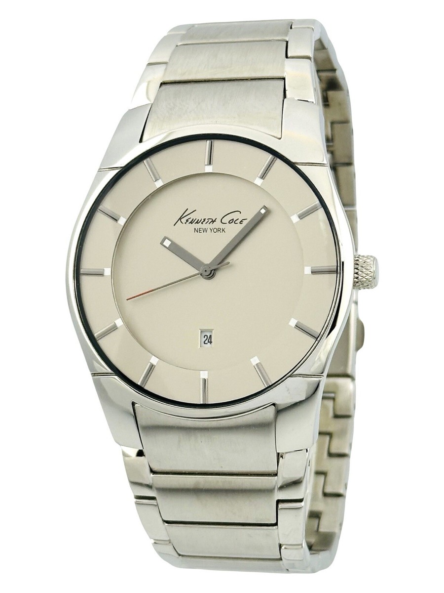 Kenneth Cole New York KC3891 Men's Stainless Steel Grey Dial Dress