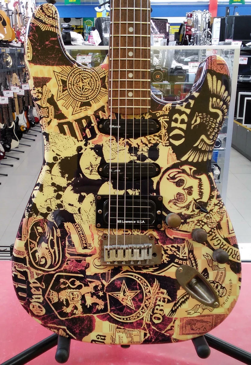 Squier stratocaster deals obey graphic series