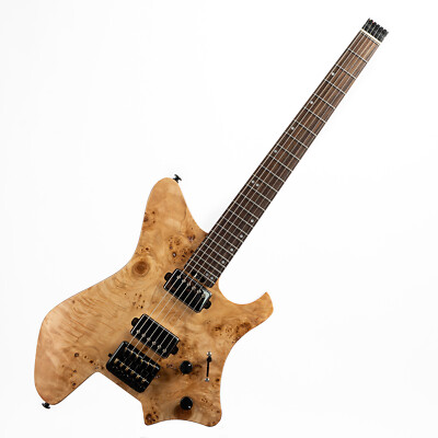 EART GW2 Headless Electric Guitars, Solid Right Handed Satin