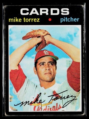 1971 Topps SET-BREAK #531 Mike Torrez EX or Better, (HUCK'S)