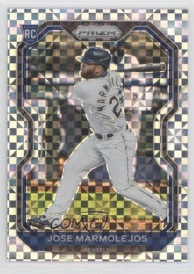 2021 Panini Prizm Tier II Power Plaid 34/75 Jose Marmolejos #175 Rookie RC 2c6