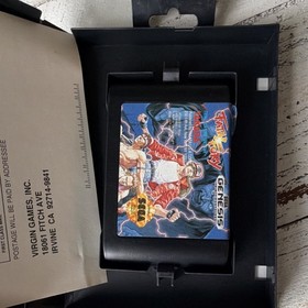 Takara Fatal Fury (Sega Genesis) Fighting, Multiplayer, Original Case