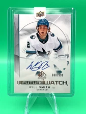 2024-25 SP Authentic Future Watch Auto #164 Will Smith /999 Rookie