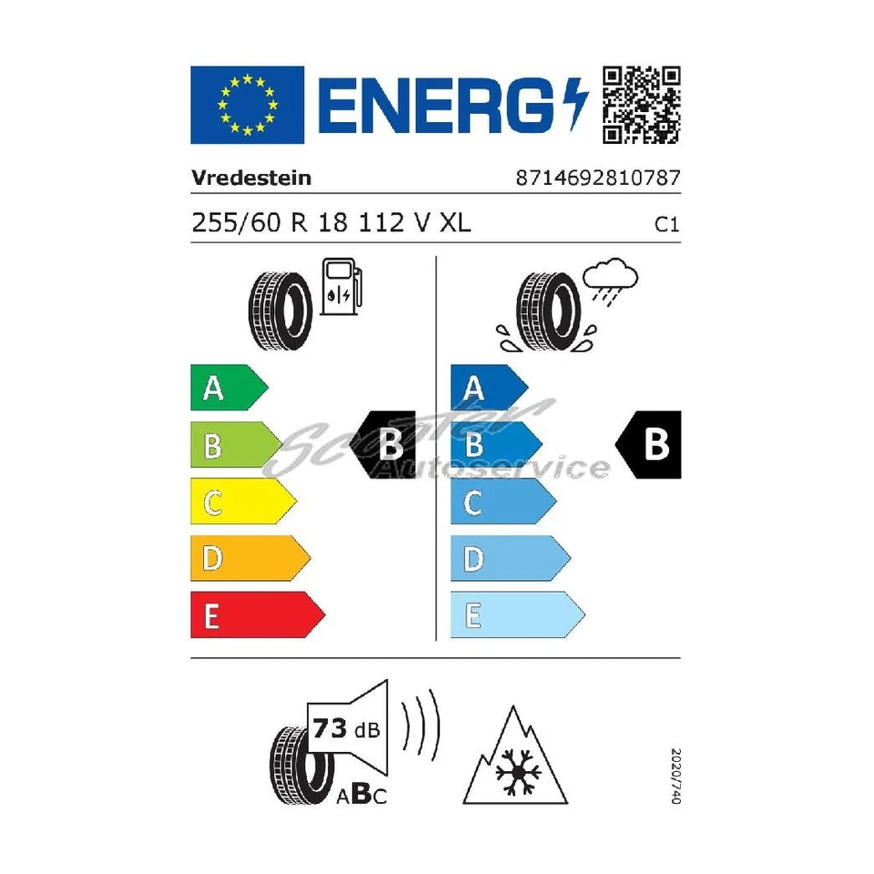 Ganzjahresreifen Vredestein 255/60 R18 112V Quatrac Pro Plus 3PMSF XL | 72854 - Bild 2 von 4