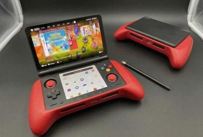 AYN Thor Handheld 3D Print Grip with Included Color-Matched Trigger Cap Upgrades