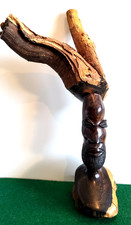 Afrikanische Holz skulptur natürlich Ebenhol...