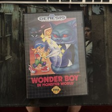 Wonder Boy in Monster World (Sega Genesis, 1990) CIB