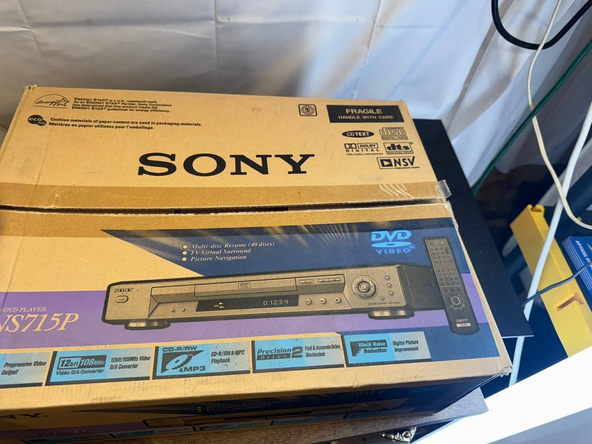 Vintage Sony DVP-NS715P DVD/CD Player – Progressive Scan, MP3