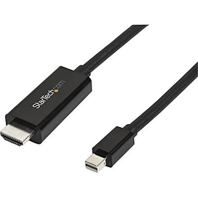 6ft Mini DisplayPort to HDMI Cable for 4K Displays