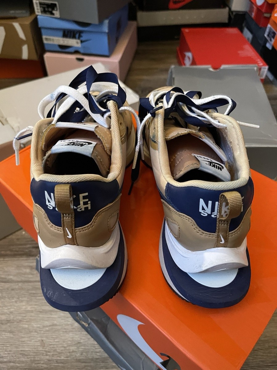 Size 11 - Nike VaporWaffle x Sacai Tan Navy View 6