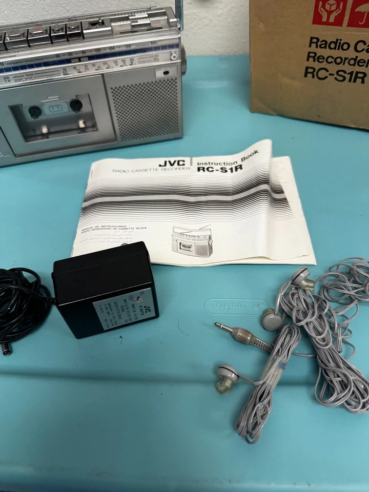 JVC RC-S1R Ghettoblaster Radio Tape Deck - Bild 2 von 4