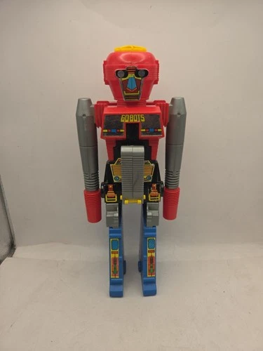 VINTAGE 1984 ARCO GO BOTS ROGUN CAP RIFLE ROBOT TOY CAP GUN TRANSFORMING FIGURE