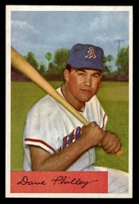 1954 Bowman Baseball #163 Dave Philley NM/MT *k1