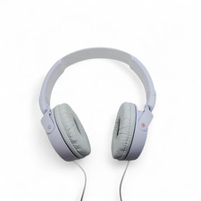 Sony MDR-ZX110 Ear-Pad On the Ear Headband Headphones - White