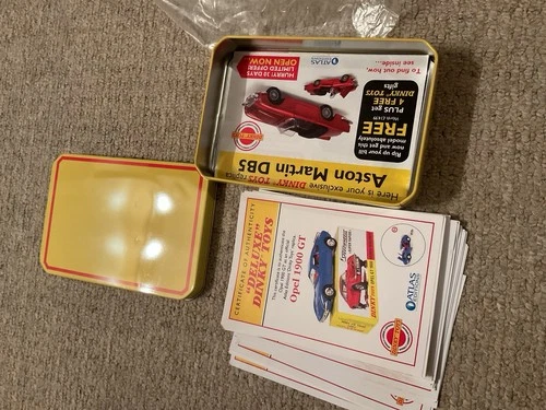 Vintage Dinky Toys Certificates Of Authenticity In Tin Job Approx 25