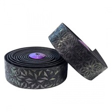 Supacaz Super Sticky Kush Star Fade Refractor Bar Tape Bicycle Bar Tape 2200mm