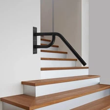 Wall-mounted Handrail for Stair Handrail Stair Railing Outdoor Steps Hand Rail