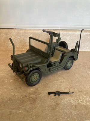 21st Century Toys 1:18 US Army M151 MUTT Military Jeep w/M60 Machine Gun  Vietnam
