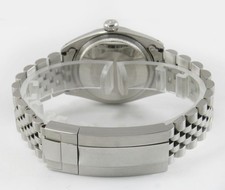 Vintage Rolex Oyster Perpetual Date Purple Dial 34mm Men Steel Watch Ref 1500 11