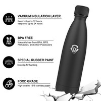Edelstahl Trinkflasche 500Ml Vakuum Isoliert Bpa-Frei