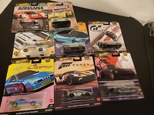 Hot   Wheels PREMIUM CAR/POP CULTURE LOT OF 8