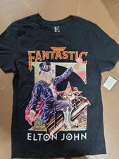 Image of CAPTAIN FANTASTIC ELTON JOHN TSHIRT MEN'S SIZE Medium 