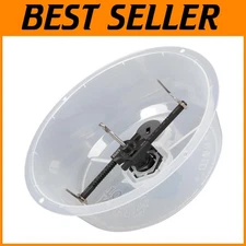 Precision Adjustable Round Hole Cutter for Drywall with Vacuum Port Integration