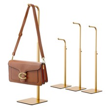 4 Pack Adjustable Purse Holder: Handbag Display Stand, Hanger Rack for Bags, ...