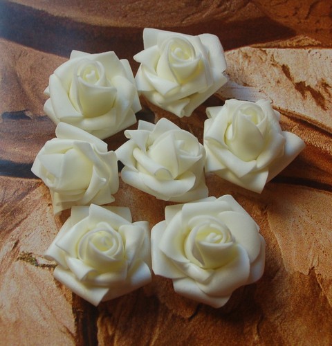 6-25 Schaumrosen 2-8cm Moosgummirosen Foamrosen rose flowers  Rosen Rosenköpfe - Afbeelding 38 van 42