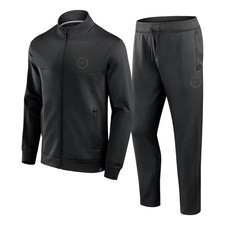 Millwall Men's Football Tracksuit Black Defender Set - New