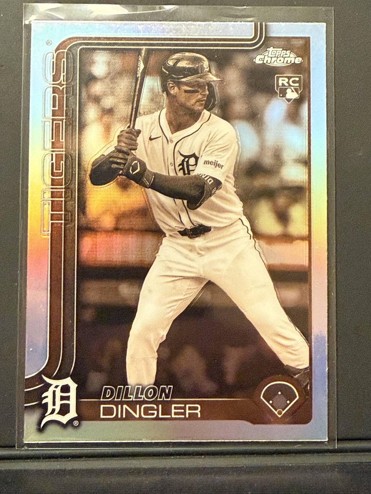 2025 Topps Chrome - Dillon Dingler #274 Sepia Refractor (RC)