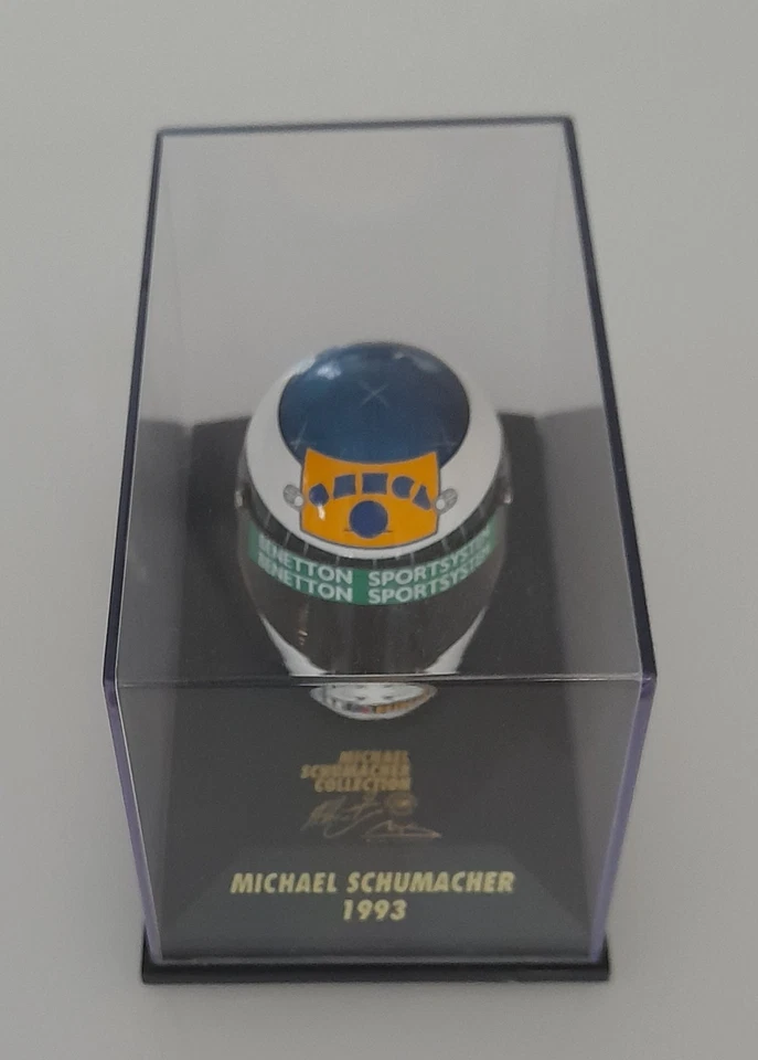 Minichamps Helme 1992 u. 1993 Michael Schumacher 1:8 - Bild 4 von 4