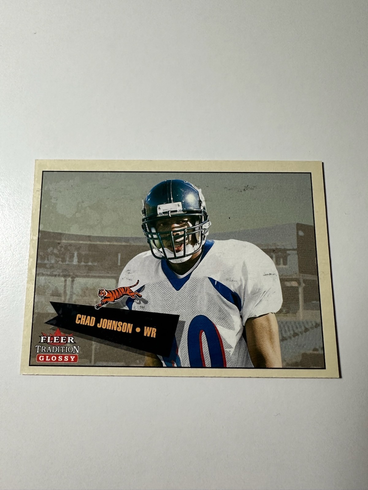 Chad Johnson Fleer Tradition Glossy #415 Base